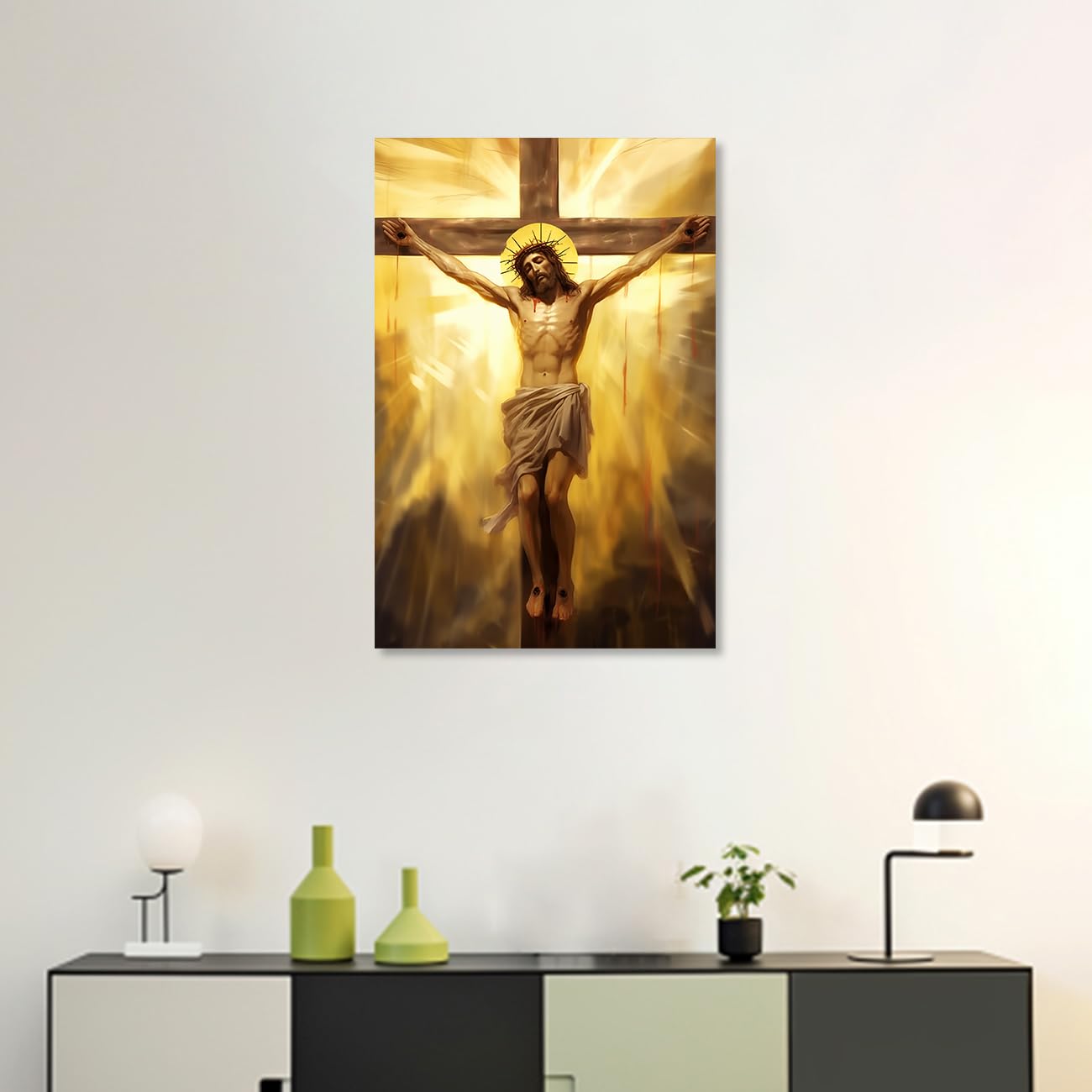 呪物 キリスト Jesus ジーザス イエス 十字架 ART アート 額縁 絵画 Amazon.co.jp: ZQQART イエス キャンバス ウォールアート イエス